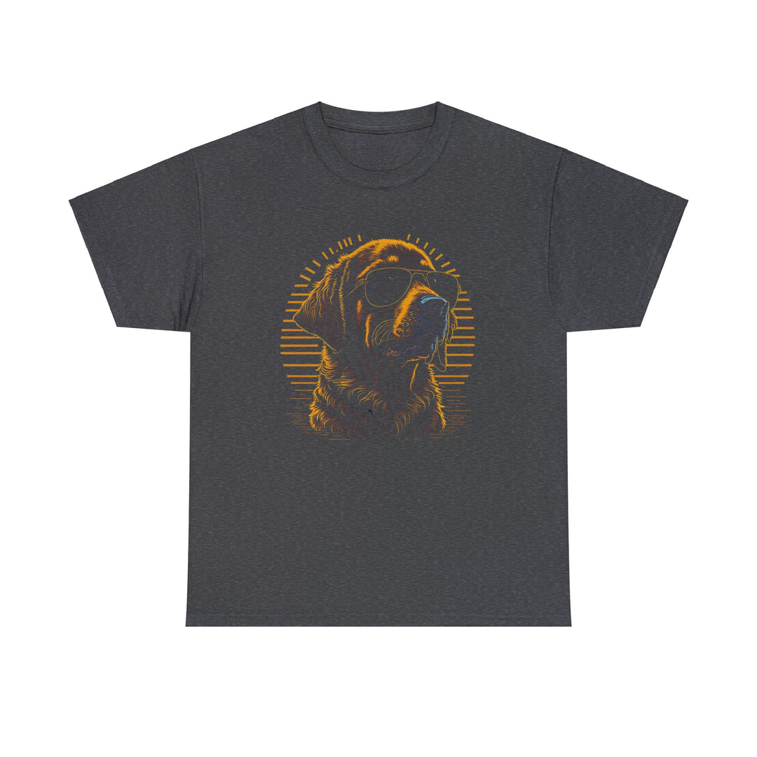 Golden Hour Sunglasses Dog T-shirt - Bask in Style