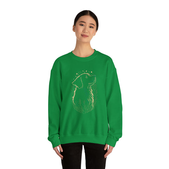 Dog Unisex Heavy Blend™ Crewneck Sweatshirt - Wave Fusions