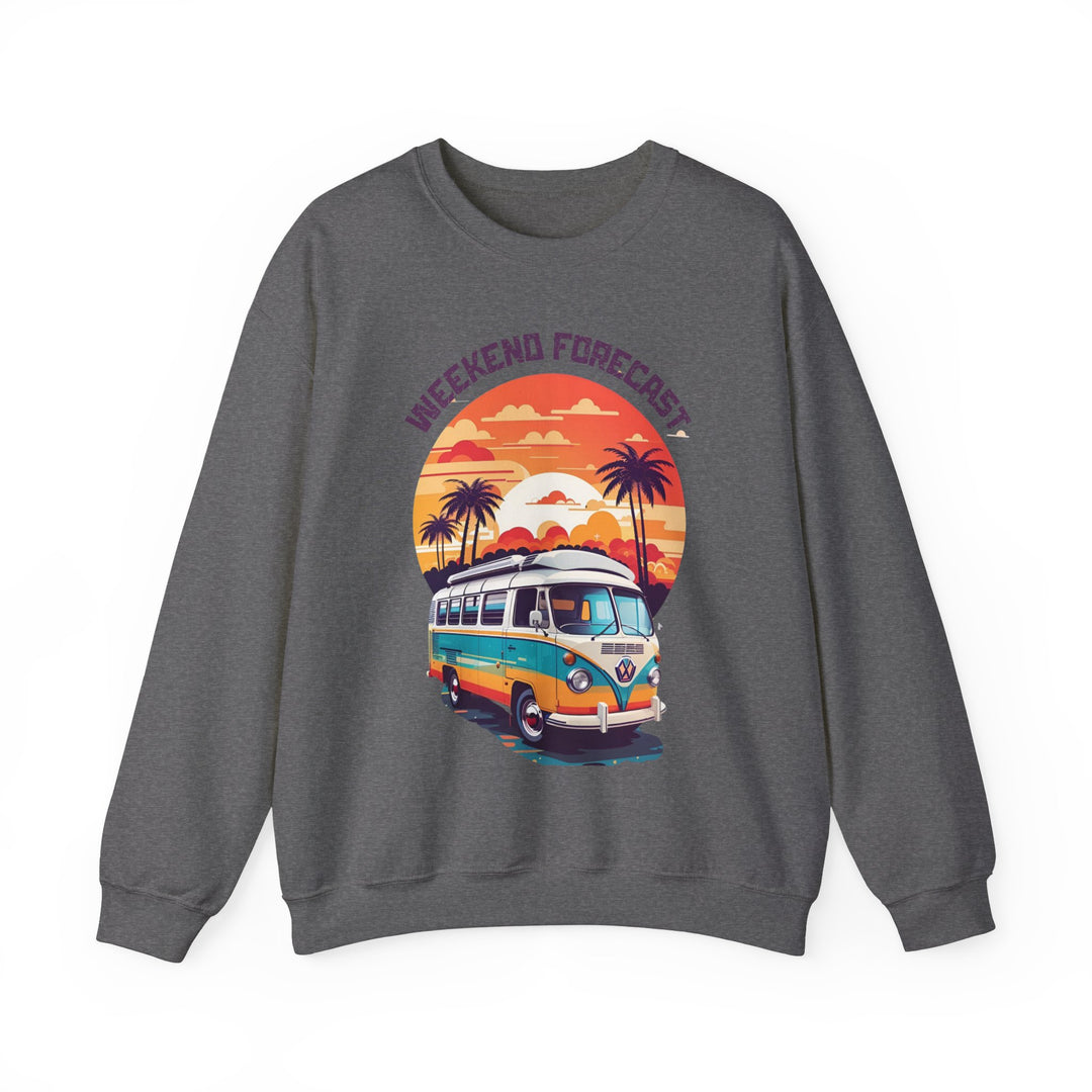 Weekend Forecast Van Life Sweatshirt - Weekend Forecast Sunset Edition