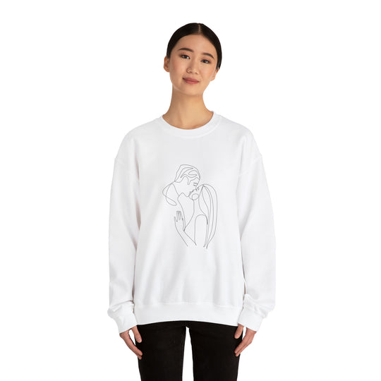 Kiss Unisex Heavy Blend™ Crewneck Sweatshirt - Wave Fusions