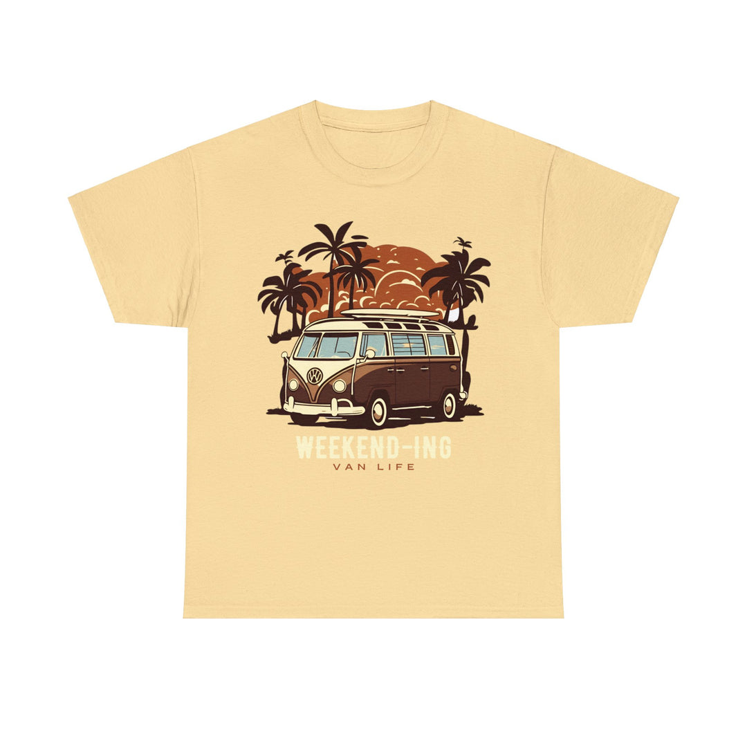 Weekend-ing Adventure Van Life T-Shirt - Escape in Style