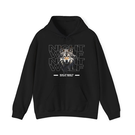 Lone Night Wolf Hoodie - After Dark Style