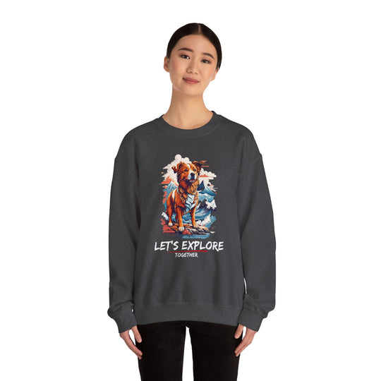 Lets Explore Together Adventure Buddy Sweatshirt