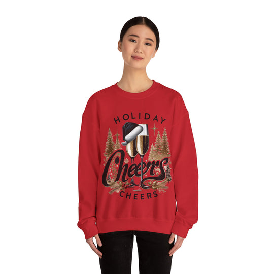 Holiday Cheers Unisex Sweatshirt - Wave Fusions