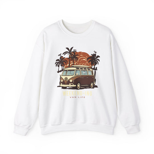 Weekend-ing Adventure Van Life Sweatshirt - Escape in Style