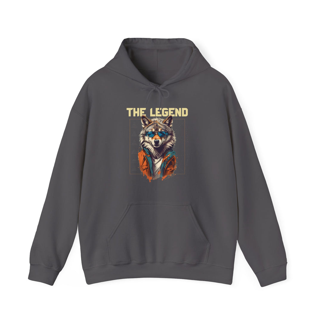 The Legend Wolf Hoodie - Wolf in Shades