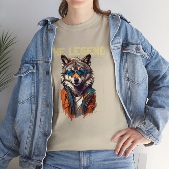 The Legend Wolf T-Shirt - Wolf in Shades