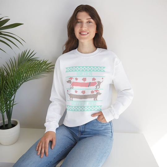 Wiener Wonderland Knitted Dog Crewneck