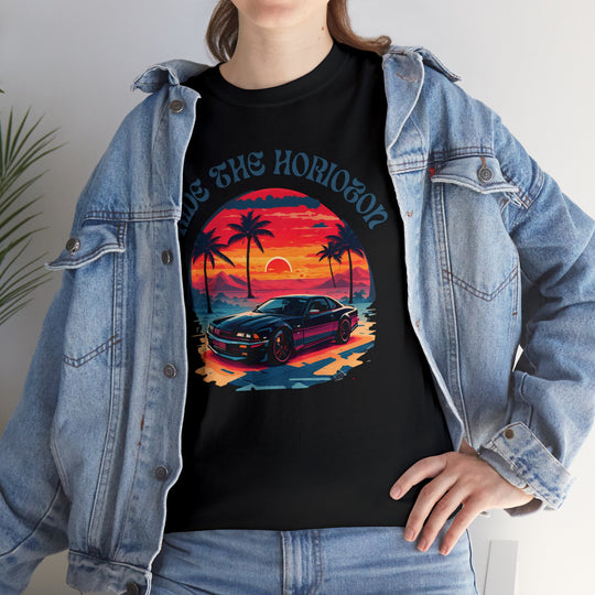 Ride the Horizon T-shirt - Vintage City Fashion