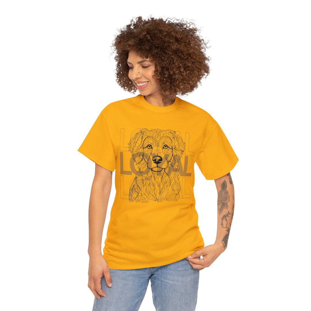 Loyal Dog Tribal Canine T-shirt - Mythical Mutt