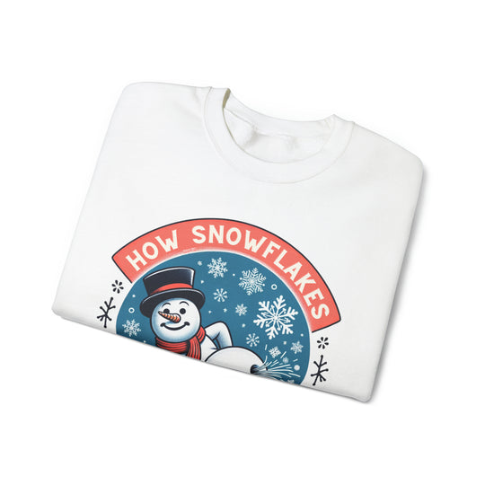 This Is How Snowflakes Are made! Unisex Sweatshirt - Wave Fusions