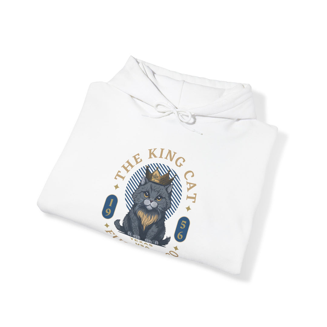 The King Cat Hoodie - Royal Feline Series