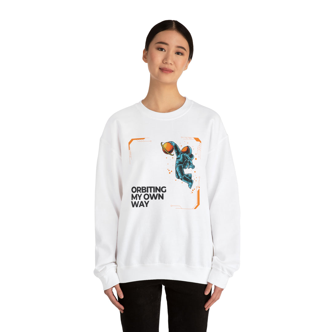 Orbiting My Own Way Unisex Sweatshirt - Wave Fusions