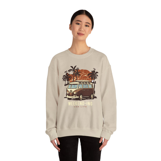 Weekend-ing Adventure Van Life Sweatshirt - Escape in Style