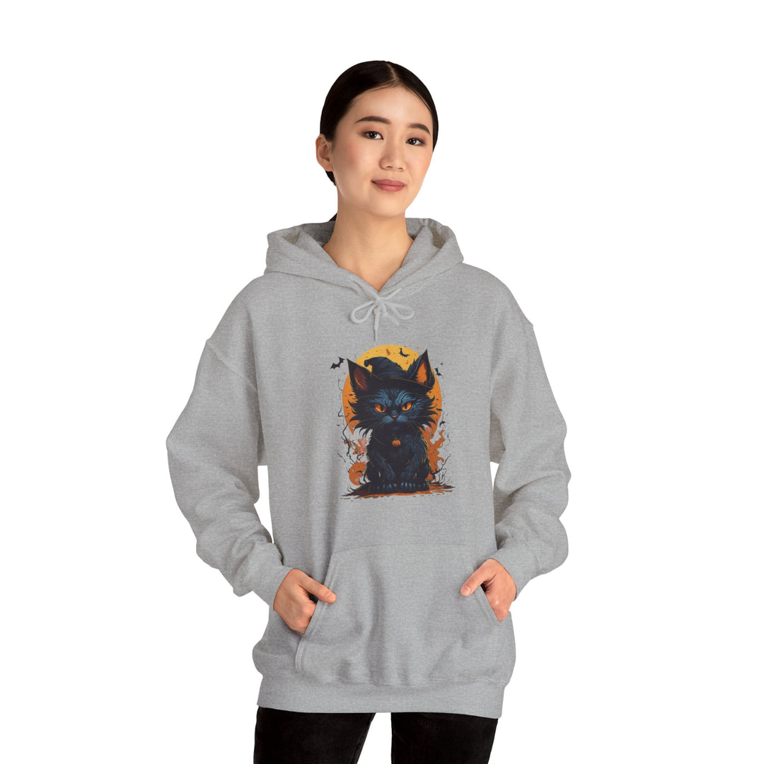 Hocus Pocus Black Cat Magic Hoodie