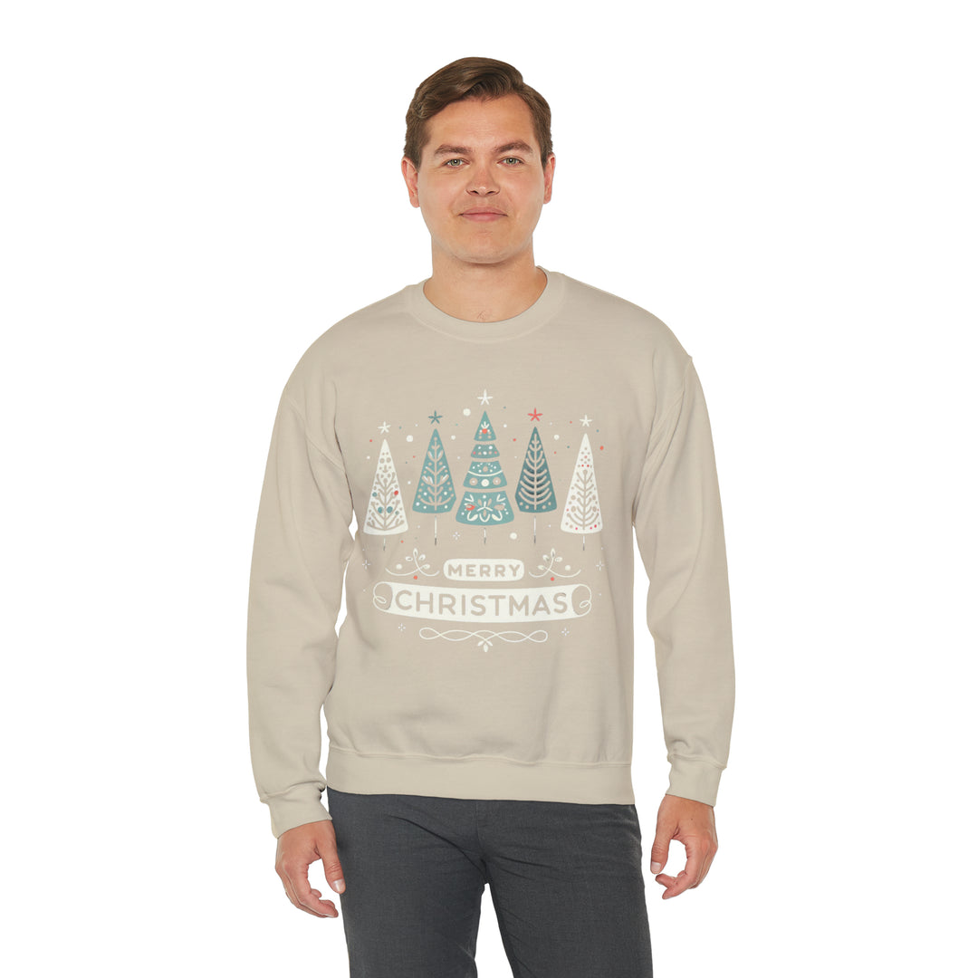 Folk Art Christmas Celebration Unisex Sweatshirt - Wave Fusions