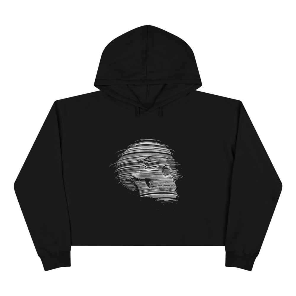 Skull Crop Hoodie - Wave Fusions