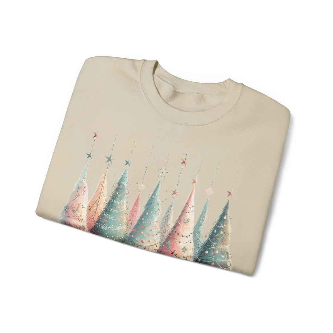 Whimsical Winter Wonderland Unisex Sweatshirt - Wave Fusions