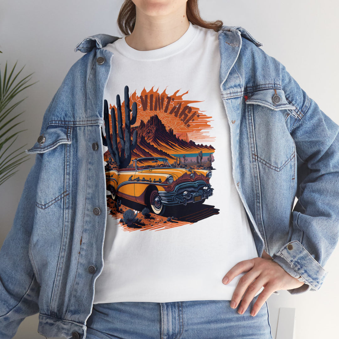 Vintage Desert Ride T-shirt - Vintage City Fashion