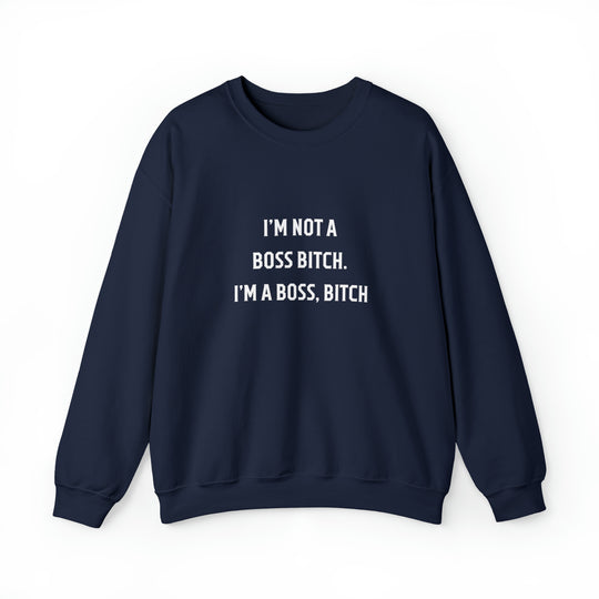 Boss Bitch Unisex Heavy Blend™ Crewneck Sweatshirt - Wave Fusions