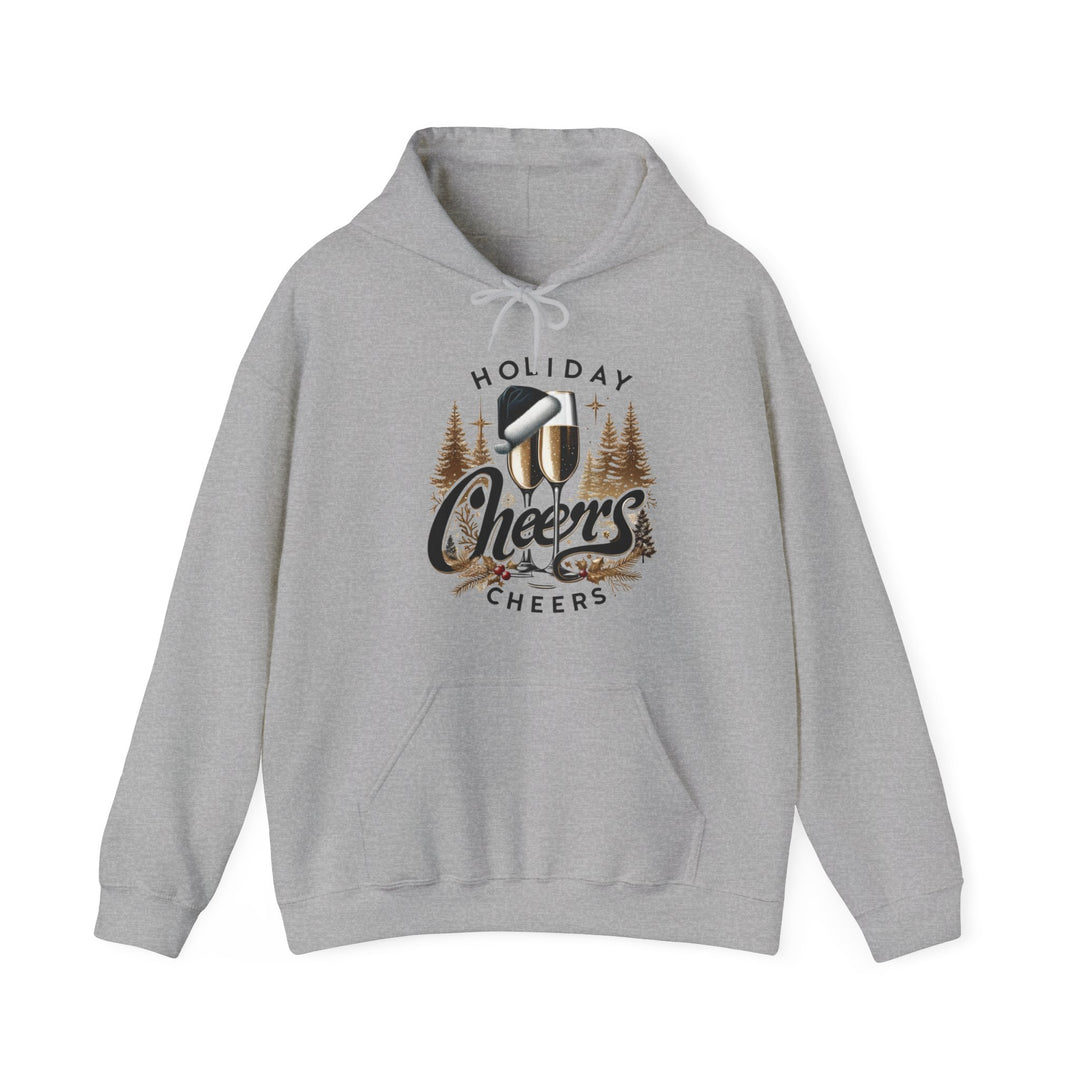 Holiday Cheers Unisex Hoodie - Wave Fusions