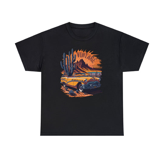 Vintage Desert Ride T-shirt - Vintage City Fashion