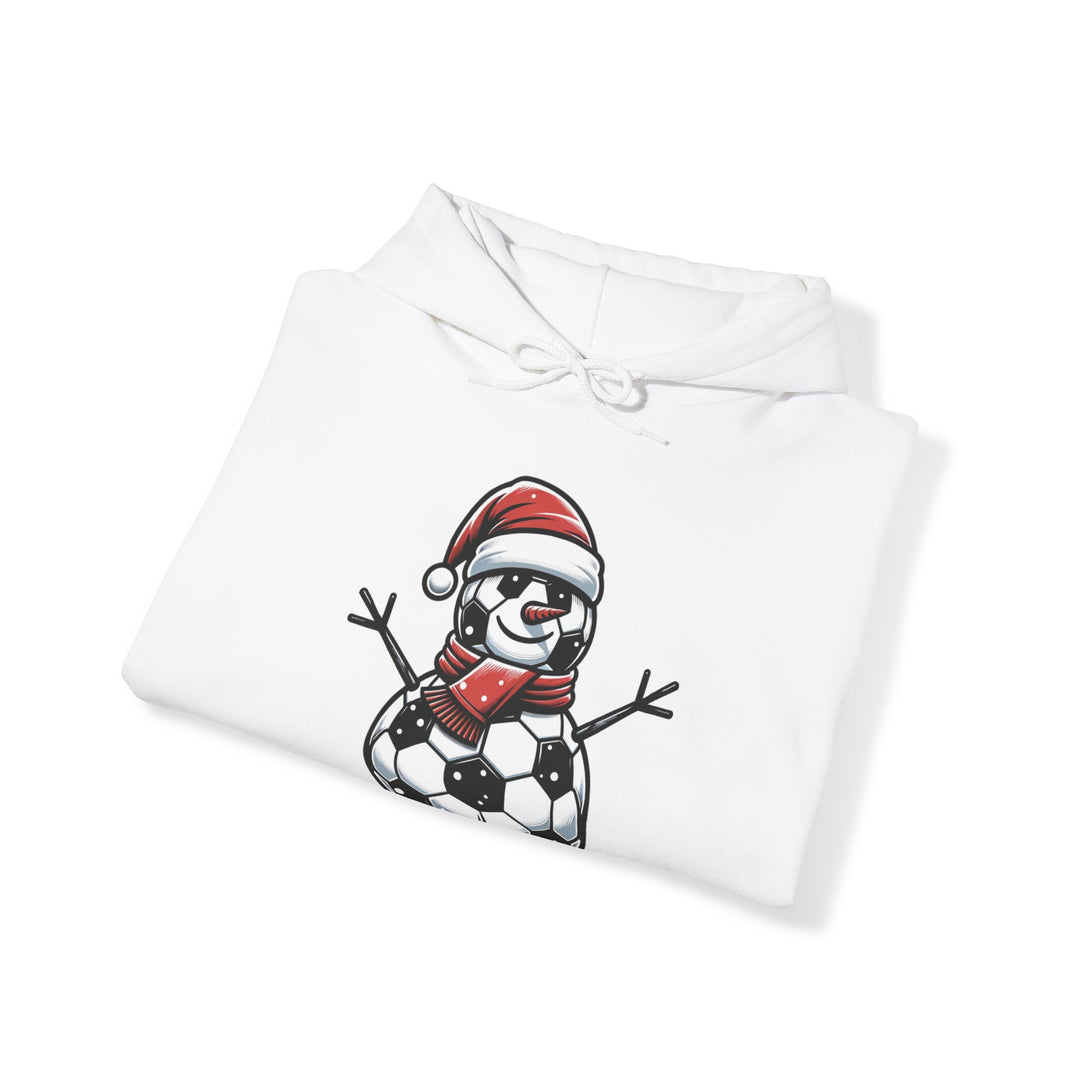 Football Santa Unisex Hoodie - Wave Fusions