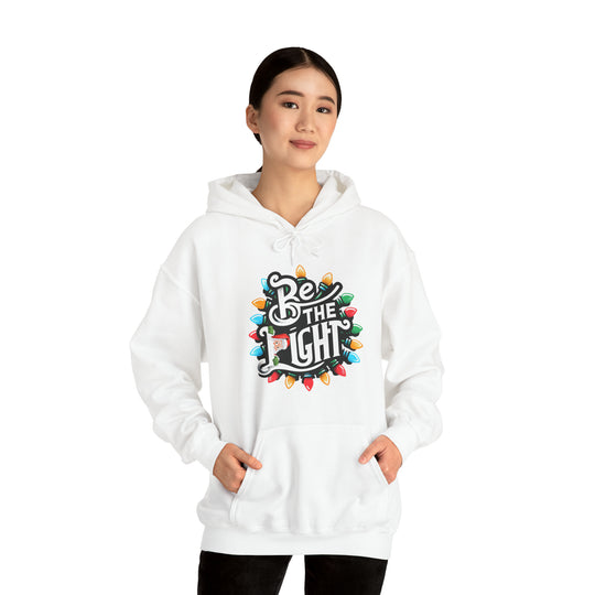 Be The Light Christmas Unisex Hoodie - Wave Fusions