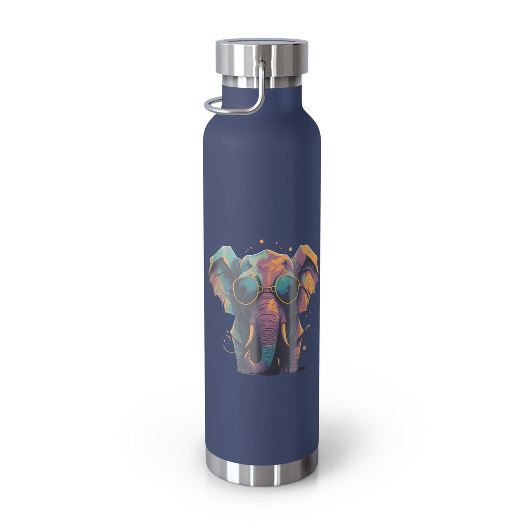 Cool Elephant Copper Vacuum Insulated Bottle, 22oz - Wave Fusions