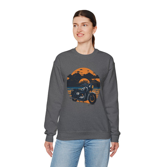 Vintage Bike Unisex Heavy Blend™ Crewneck Sweatshirt