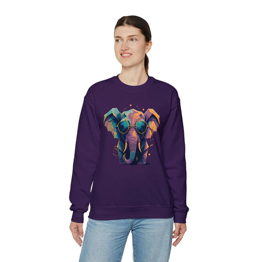 Cool Elephant Crewneck Sweatshirt