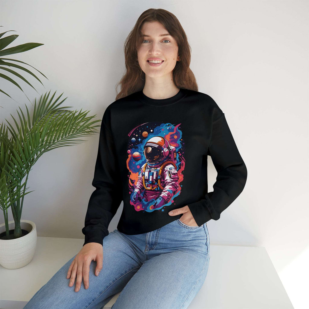 Cosmic Voyager Astronaut Unisex Sweatshirt