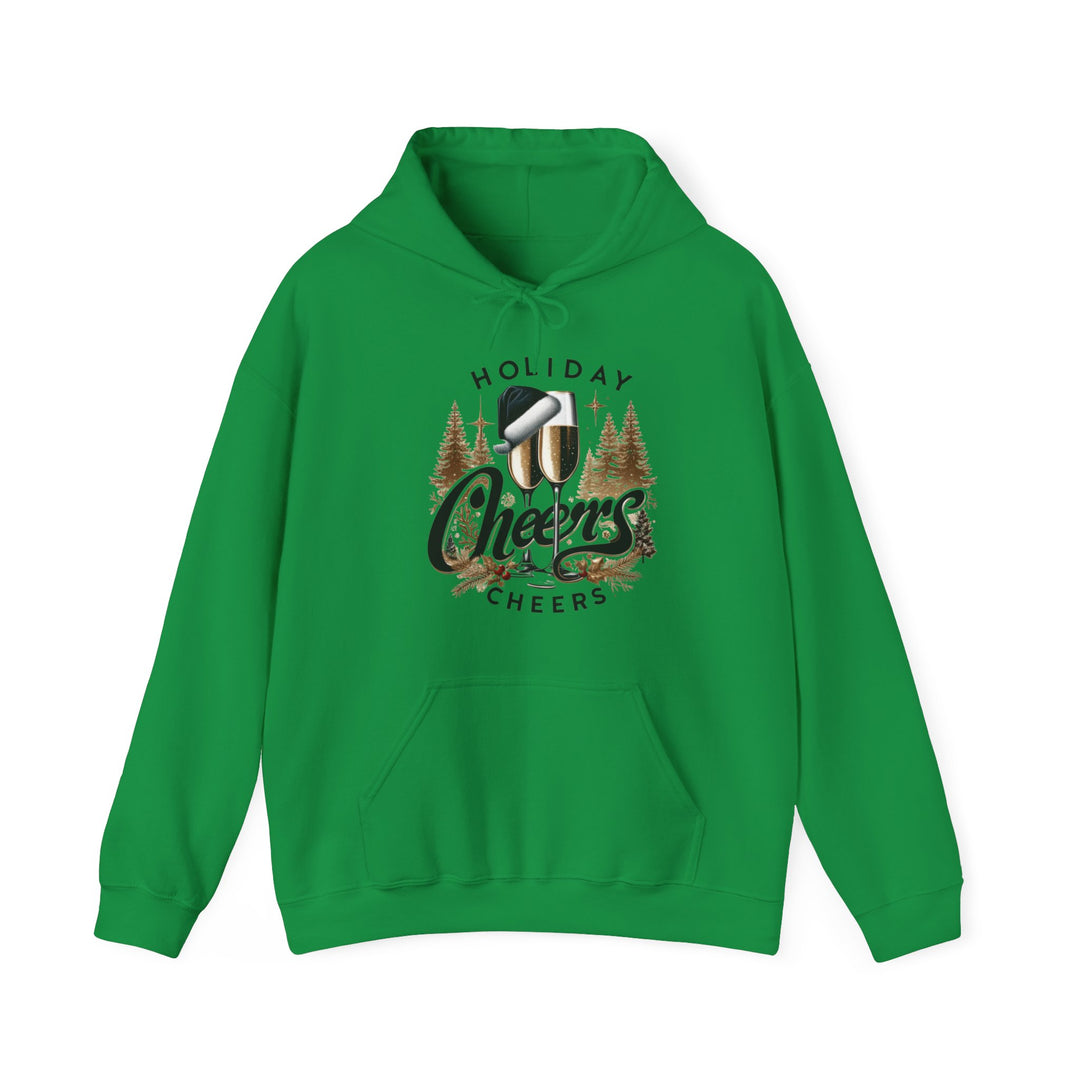 Holiday Cheers Unisex Hoodie - Wave Fusions