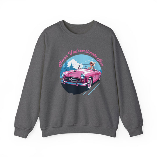 Underestimate Her Not Convertible Sweatshirt - Power and Grace Design