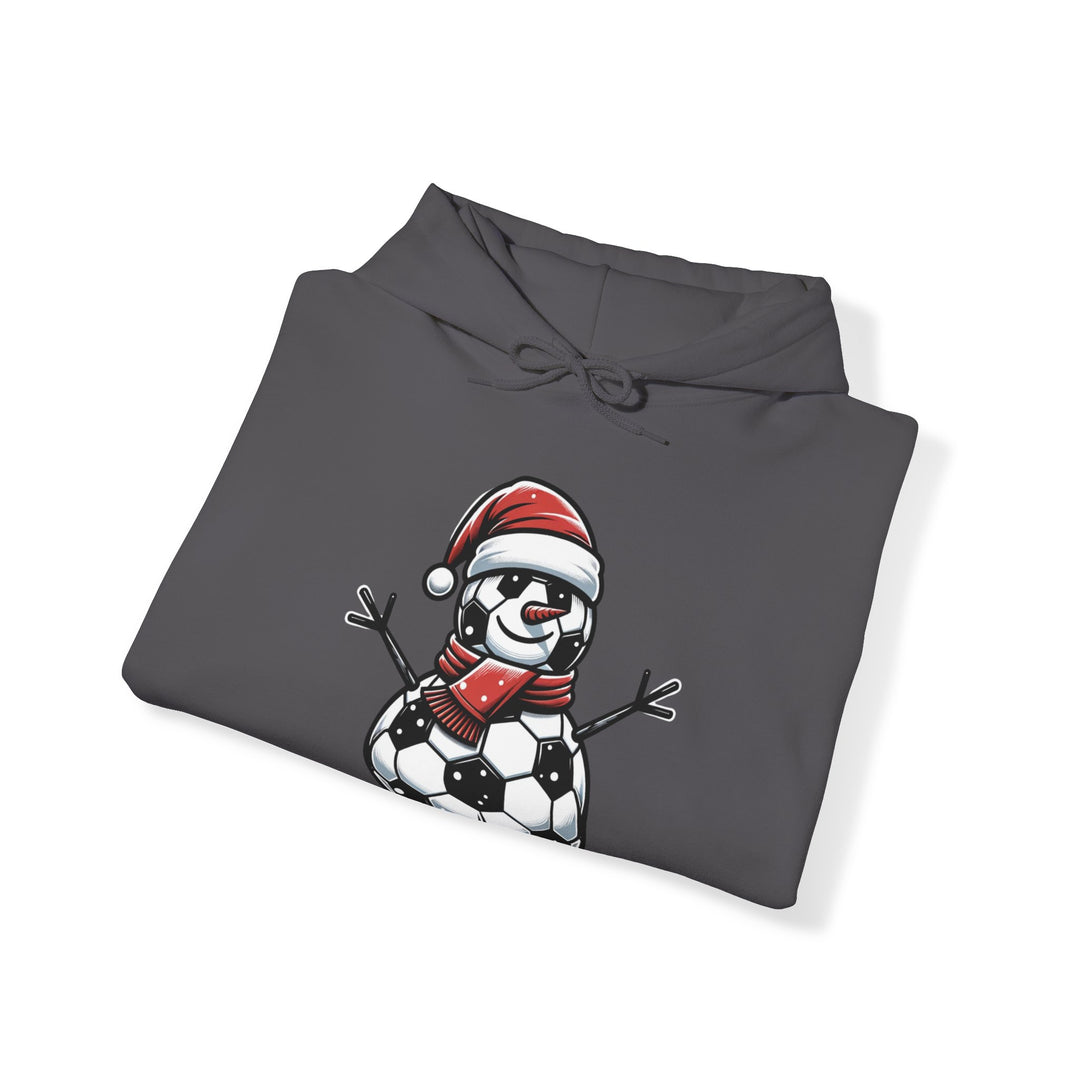 Football Santa Unisex Hoodie - Wave Fusions