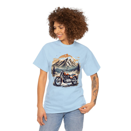 Highland Motorbike Unisex T Shirt - Wave Fusions