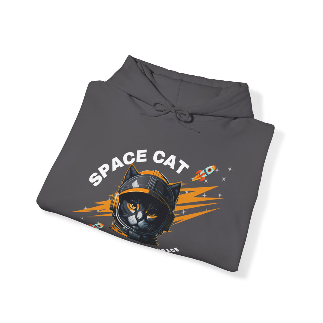 Space Cat Astronaut Hoodie - Lost In Space