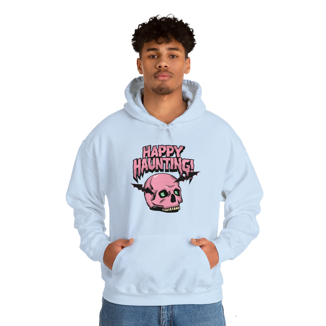 Happy Haunting Unisex Hoodie - Wave Fusions