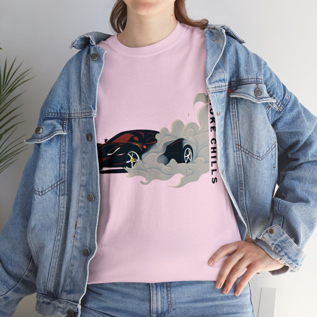 Smoke Chills Sports Car T-Shirt - Modern Car Edition