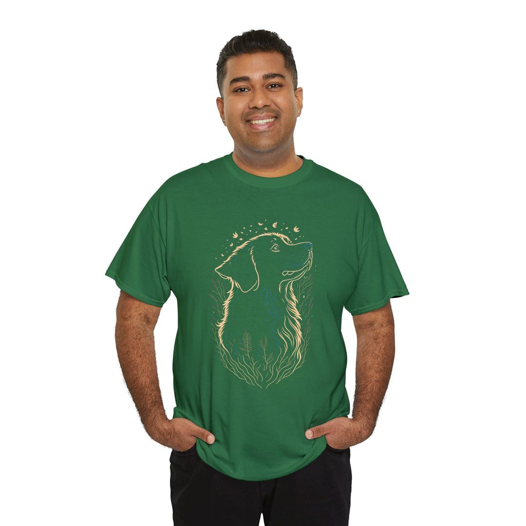 Dog Unisex Heavy Cotton Tee - Wave Fusions