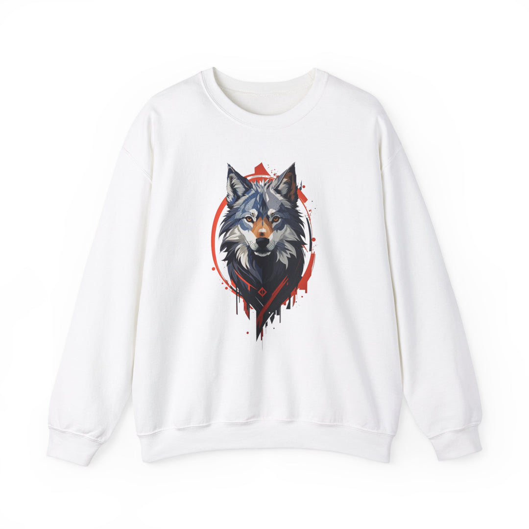 Alpha Wolf Crest Sweatshirt - Wilderness Royalty