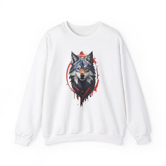 Alpha Wolf Crest Sweatshirt - Wilderness Royalty