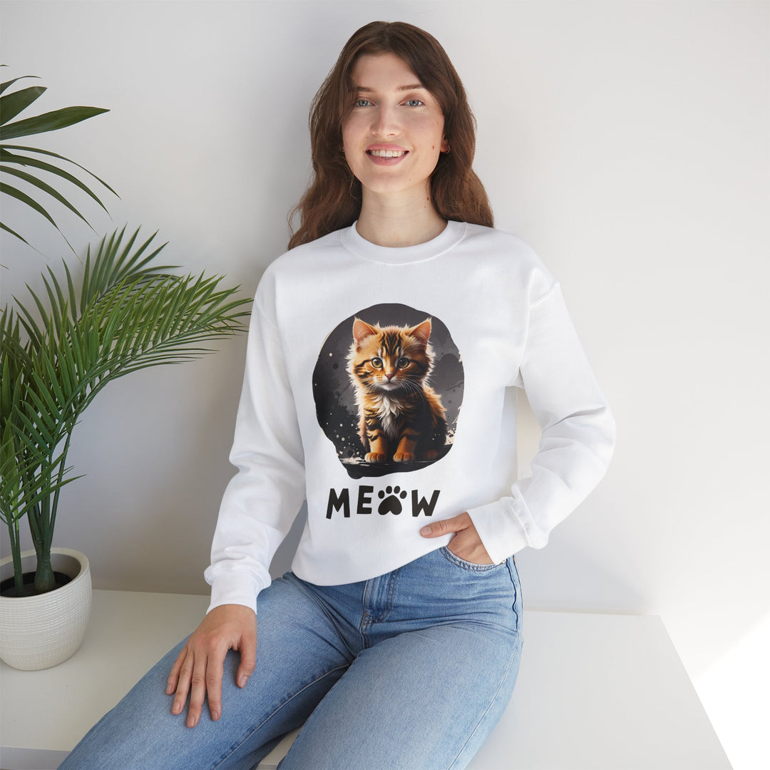 Lunar Kitten Sweatshirt - Moonglow Cat