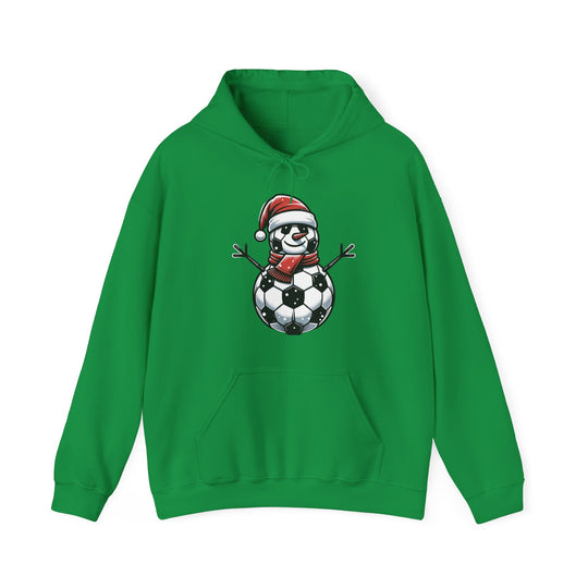 Football Santa Unisex Hoodie - Wave Fusions