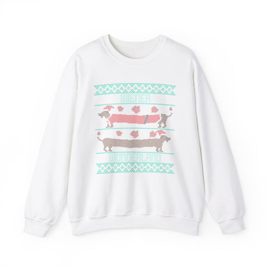 Wiener Wonderland Knitted Dog Crewneck