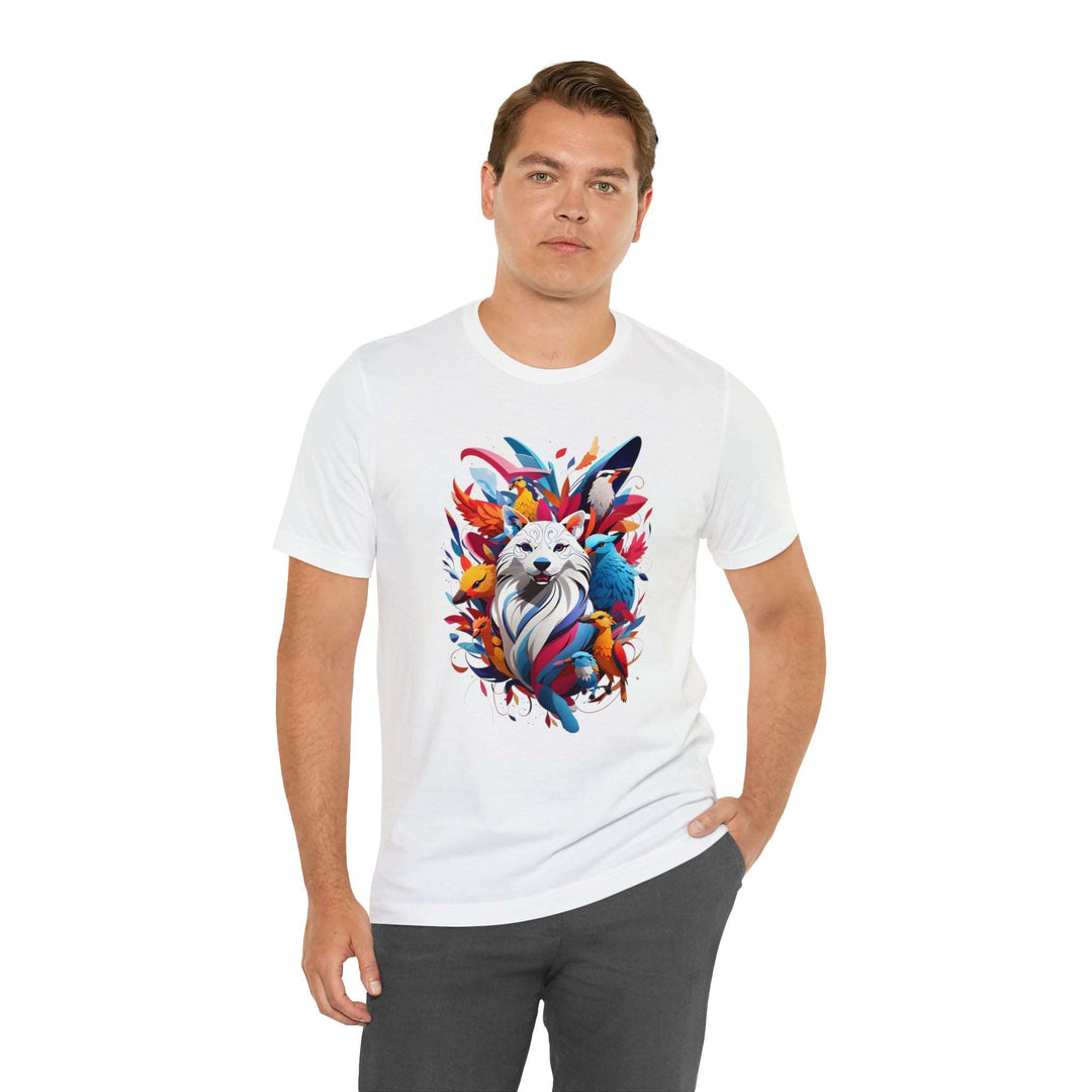 Dog and Phoenix Jersey Short Sleeve Tee