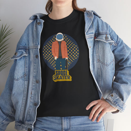 Space Skater Astronaut Graphic Tee