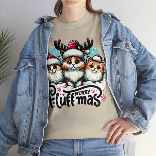 Merry Fluffmas Christmas Unisex T Shirt