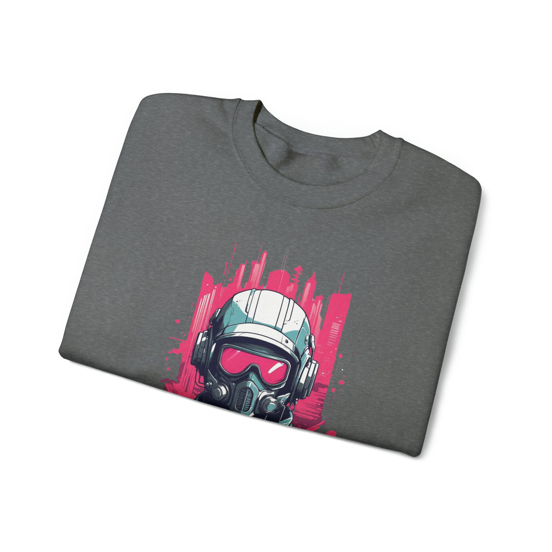 Gas Mask Astronaut Unisex Sweatshirt - Wave Fusions