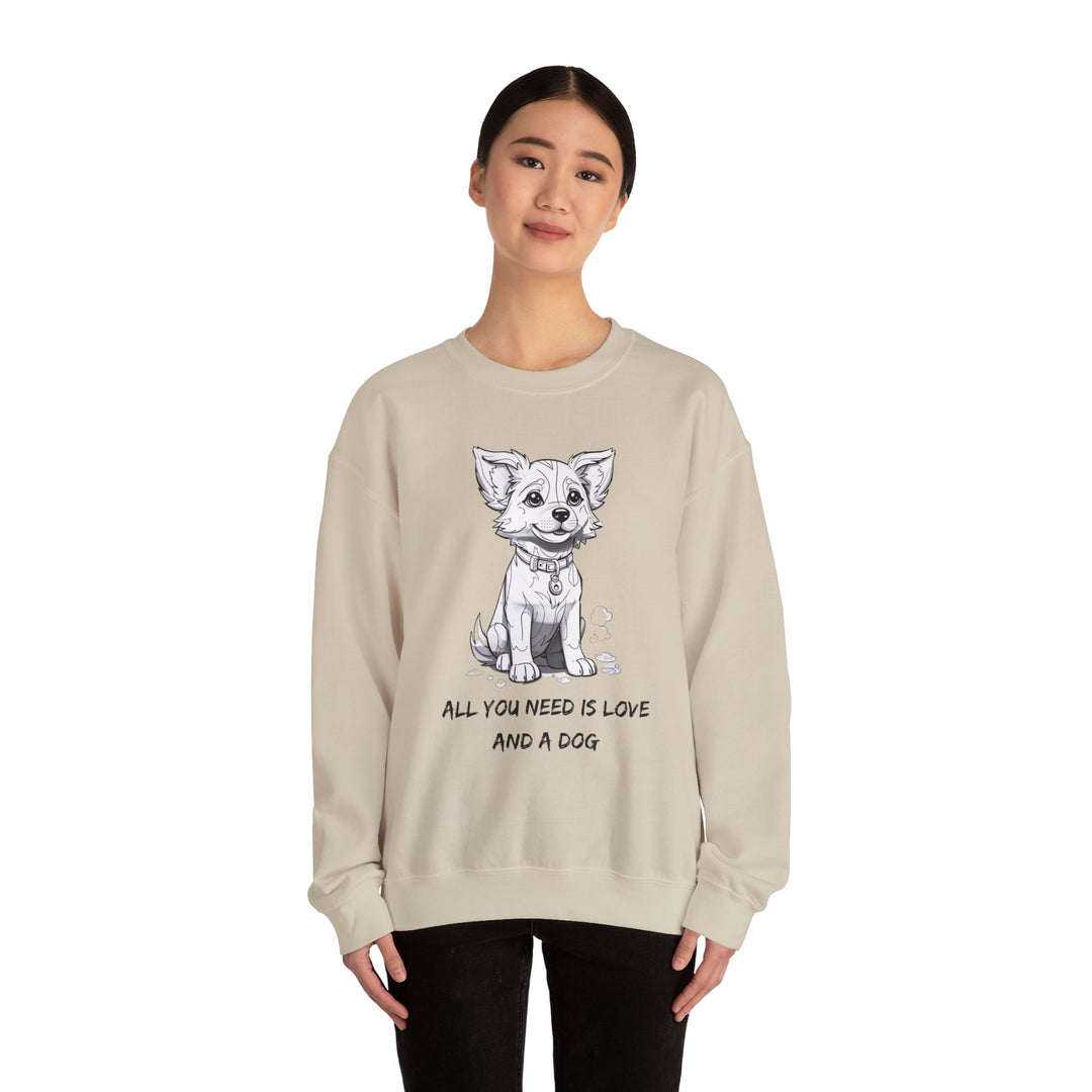 All You Need Is Love And A Dog Adorable Doggo Sweatshirt